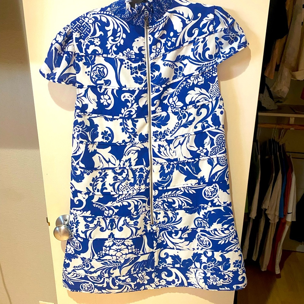 Alice & Olivia print cocktail dress